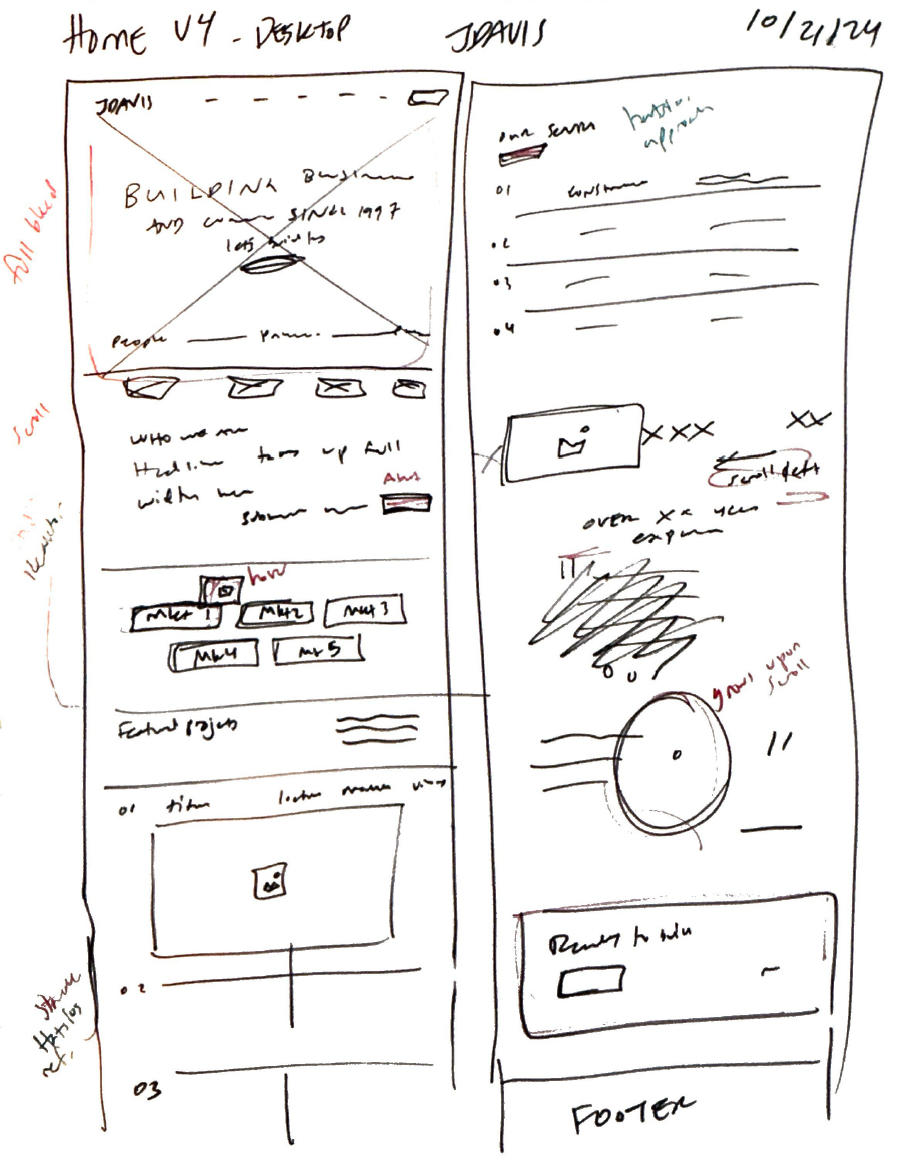j davis home sketches